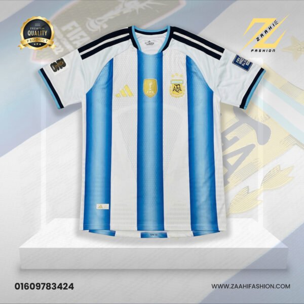 Argentina Premium Fan Jersey - FIFA World Cup 2026 (Customizable)